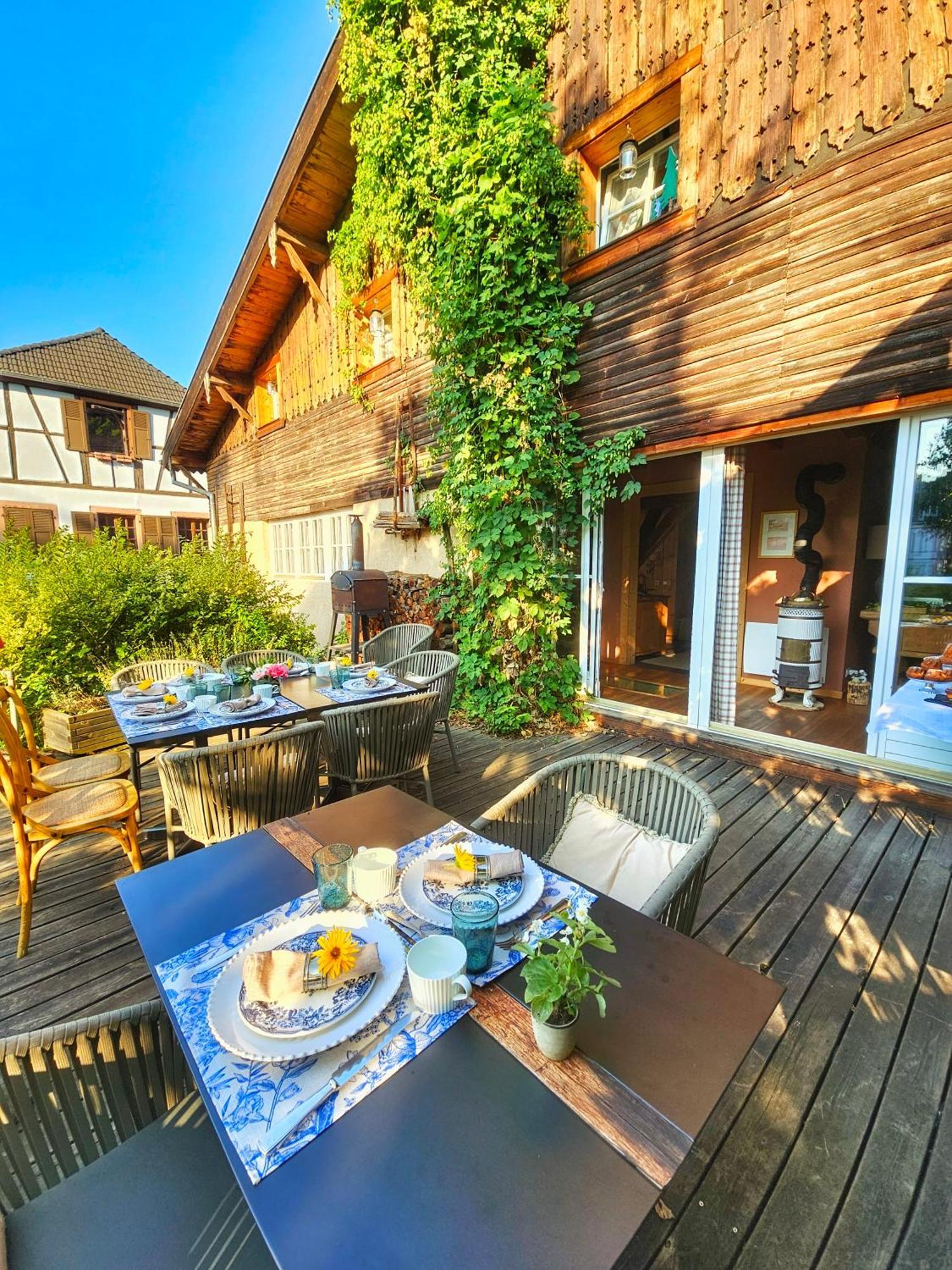La Grange Du Couvent B&B Рибовиль Экстерьер фото